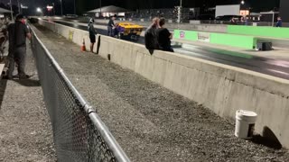 Chevrolet Corvette ProMod Drag Racing Burnout