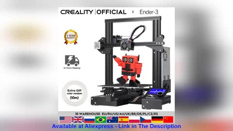 ☀️ CREALITY 3D Printer Ender-3/Ender-3X Upgraded Optional,V-slot Resume Power Failure Printing Masks