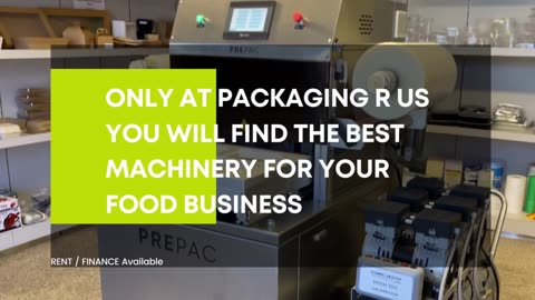 Revolutionize Your Food Packaging: Introducing the Packaging R Us FS440 Tray Sealing Machine