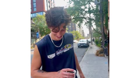 Shawn Mendes and Camila Cabello spotted at Toronto with their dog tarzan