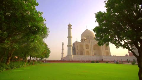 Taj Mahal in Agra up . One of the best Tourist place in India
