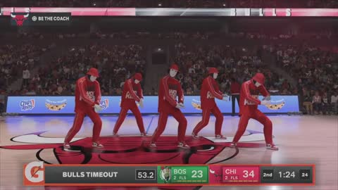 NBA 2K23 (PS5)- Jabbawockeez Timeout and Halftime Performances