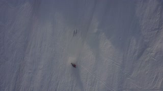 Skiing Off Cliff Fail