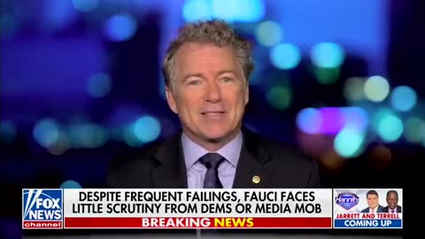 Sen. Rand Paul shreds Fauci for spreading information that is 'unscientific just to scare you'