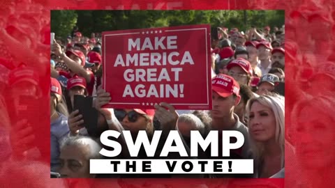 Via DJT, Today we launched Swamp The Vote USA.