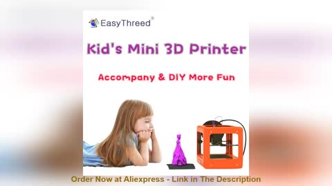 ☘️ Easythreed Nano Mini 3d Printer Educational Household DIY Kit Printer Impresora 3d Machine