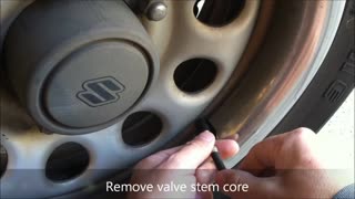 How to Change a Tyre Valve Stem Core