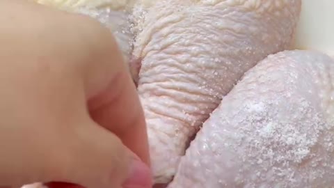 Making Orleans chicken legs