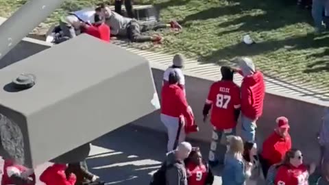 Football Fans Tackle Gunman at Kansas City Chiefs Super Bowl Celebration