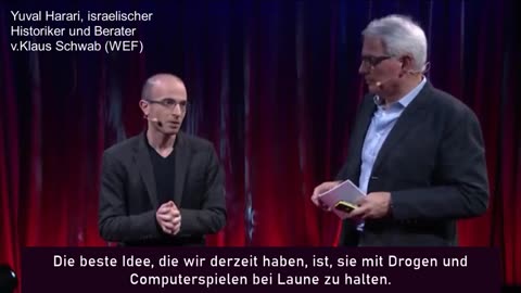 Yuval Harari, über die neue Klasse 'nutzloser Menschen' durch die KI-Revolution. eng. UT deu.