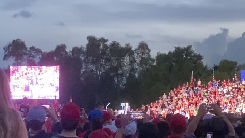 Trump Rally Sarasota “ and then we had a rigged election unfortunately”