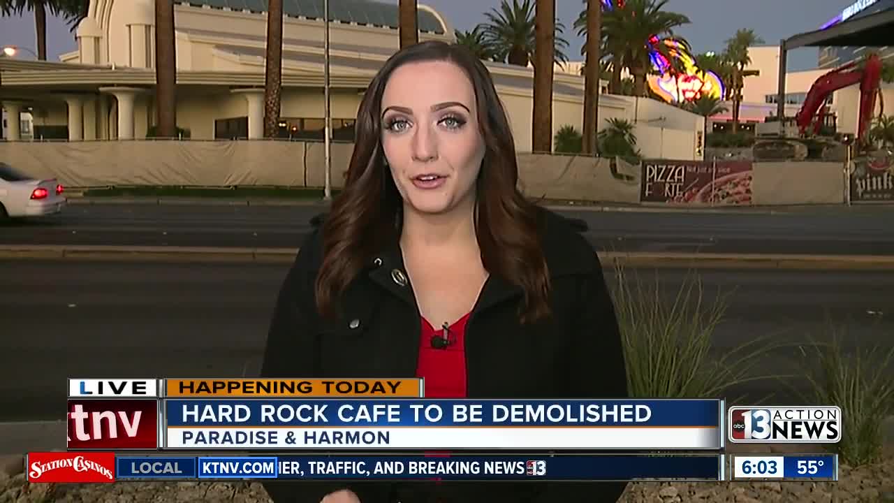 Hard Rock Cafe scheduled for demolition