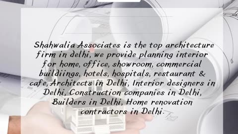 Architects in Delhi Best Interior Designers in Delhi Shahwalia Associates.