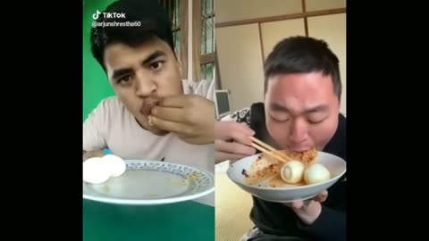 Funny eating video..