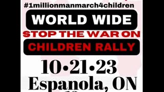 October 21, 2023 Hundreds of cities worldwide taking part in the biggest march ever for parental rights To protect children from serious human rights abuses waged against children. Video of 60 cities in Canada taking part. Over 100 total in Canada will be