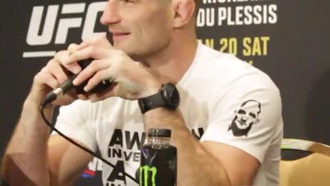 Woke Canadian journalist asks UFC Champion about his views on LGBTQXYZ!😁 (See Description)