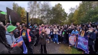 Greta Thunberg drops an F-bomb and chants “No more blah blah blah” outside the UN climate change conference