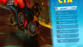 Sewer Speedway CTR Challenge Nintendo Switch Gameplay - Crash Team Racing Nitro Fueled