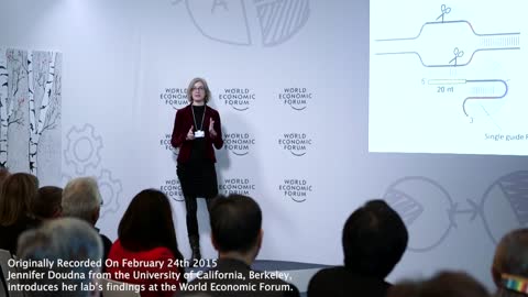 CRISPR | Jennifer Doudna | Why Is Jennifer Doudna Stating At the World Economic Forum, "Imagine That We Had a Tool Where We Could Fix Mutations In Actual DNA, a Text Editor for DNA and Cells?"