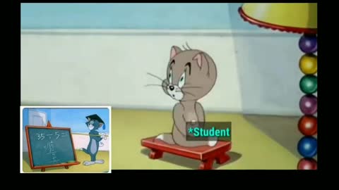 Online classes funny video Tom and Jerry
