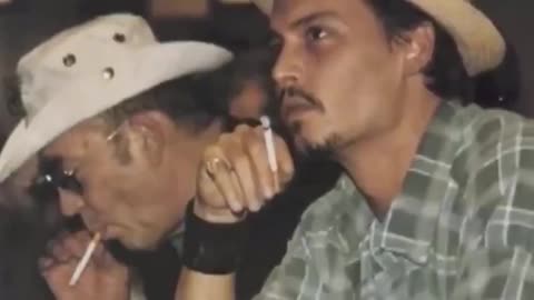 Johnny Depp call snuff-film director Hunter Thompson his 'mentor and father figure'