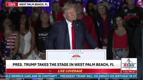 TRUMP: "Under Crooked Joe Biden, the world is in flames."