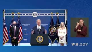 Biden: "We have to make sure our financial system can withstand climate change."