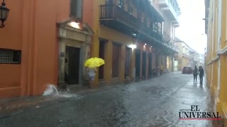 Lluvia en Cartagena - 27 de agosto