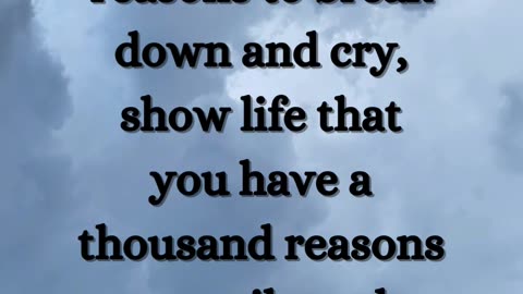 A Thousand Reasons to Smile: Overcome Life's Challenges