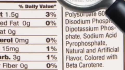 "Vegetable" Oils