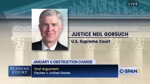 Supreme Court Justice Gorsuch nukes Joe Biden's DOJ over January 6th sentences:
