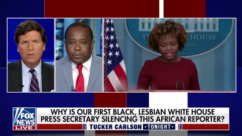 Tucker Carlson: African reporter fires back at White House press secretary (Dec 10, 2022)