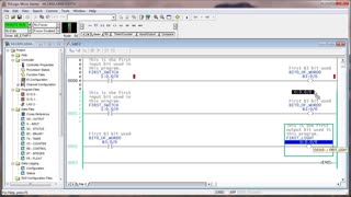 B6 - Learn PLC RSLogix500 - Drag'n'Drop Programming - PLC Professor