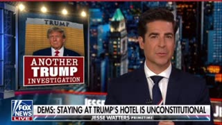 Dems- staying at Trump’s hotels is unconstitutional- #BidenCrimeFamily