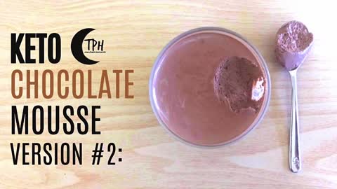 Keto Chocolate Mousse easy