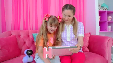 Miko Mini meets Diana and Roma - Smart Robot for Kids