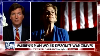 Tucker Carlson goes in on E. Warren's Confederate bill