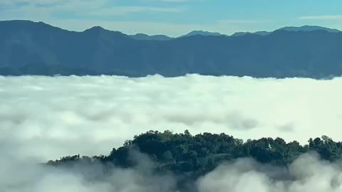 Sajek valley in Bangladesh