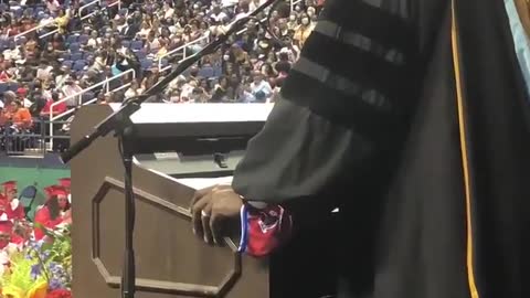 North Carolina Principal Belts Out Whitney Houston Song at HS Graduation