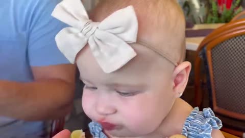 Funniest Baby Moment: Surprise Things Make Baby Feel Like... Oops! Cute Video