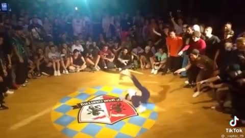 Amazing dance moves of a child