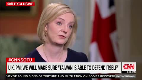 PM Liz Truss Won’t Say if the U.K. Would Defend Taiwan from China ‘Militarily’