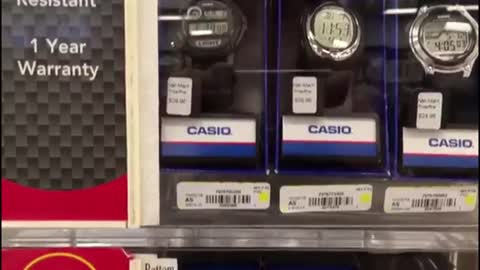 Preços de Relógios Casio no Walmart de Toronto + Canada + CA