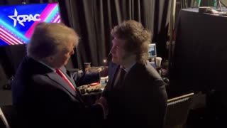 Trump with Javier Milei - Make Argentina Great Again !