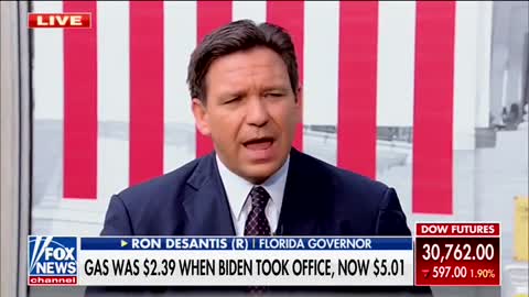 DeSantis: Biden 'Declared War On American Energy'