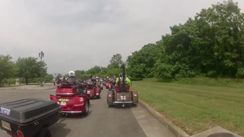 Run For The Wall Montvale Elem School Bedford County, Virginia To D-Day