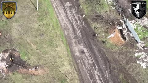 Ukrainian Drone Grenade attack - extended footage
