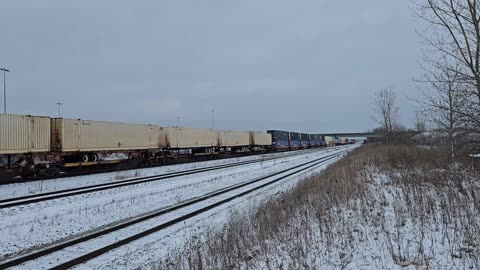 CSX Mohawk Subdivision East Of Minoa NY, HEAVY Main Line Freight Traffic