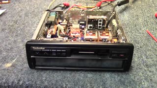 Technics R9550EU Car Stereo - pt.1 eval & repair