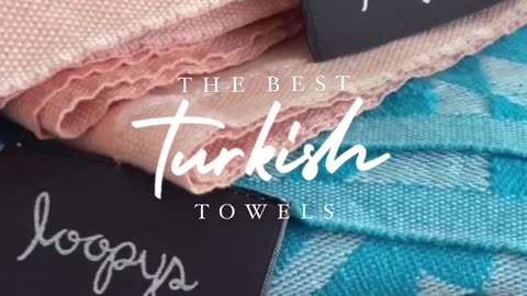 Luxury Designer Turkish Towels | Loopys